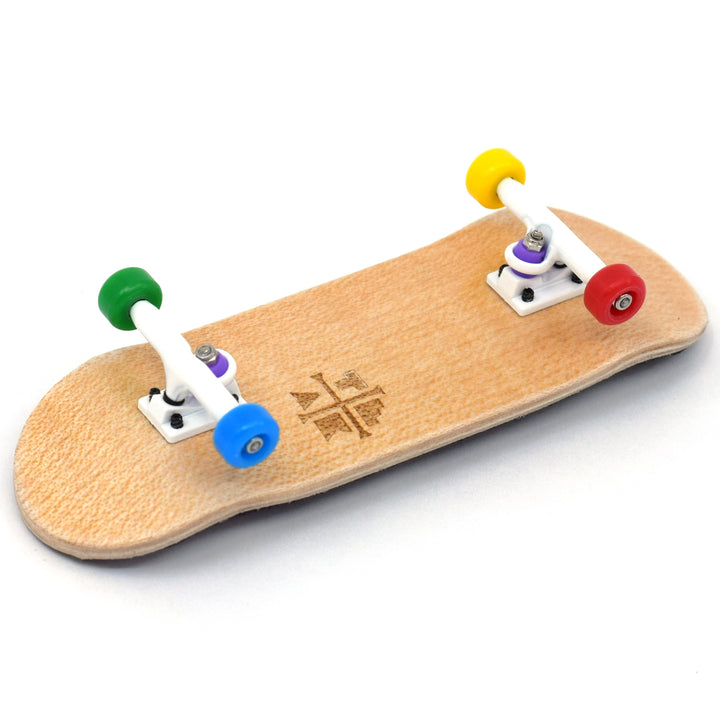 Teak Tuning 32mm Prolific Gen2 Fingerboard Complete - "Everything Is Awesome" Colorway - Gen2 Prodigy Trucks + Pro Duro Bubble Bushings