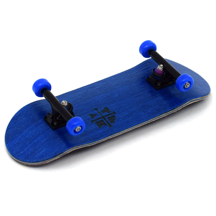 Teak Tuning 32mm Prolific Gen2 Fingerboard Complete - "Midnight Blues" Colorway - Gen2 Prodigy Trucks + Pro Duro Bubble Bushings