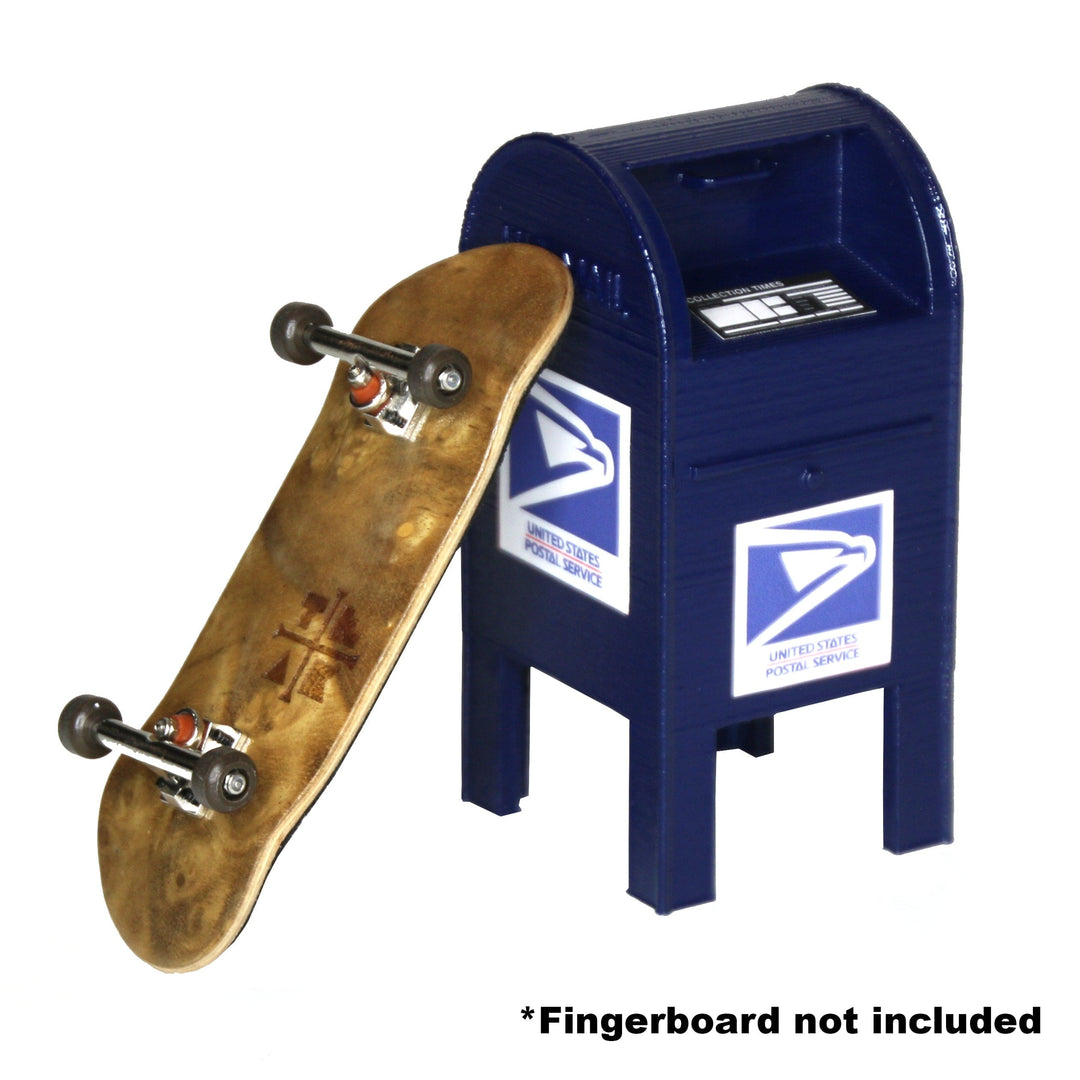 Teak Tuning 1/8 Scale USPS Mailbox Miniature - 3.5 Inches - Future Bound Prints