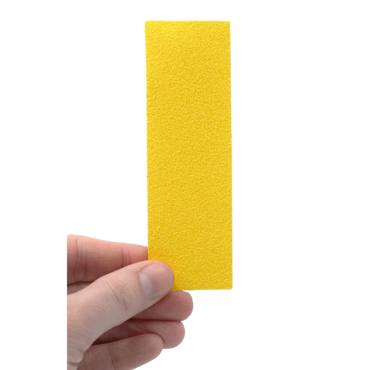 Teak Tuning 3PK Fingerboard Skate Grip Tape, Yellow Edition - 38mm x 114mm