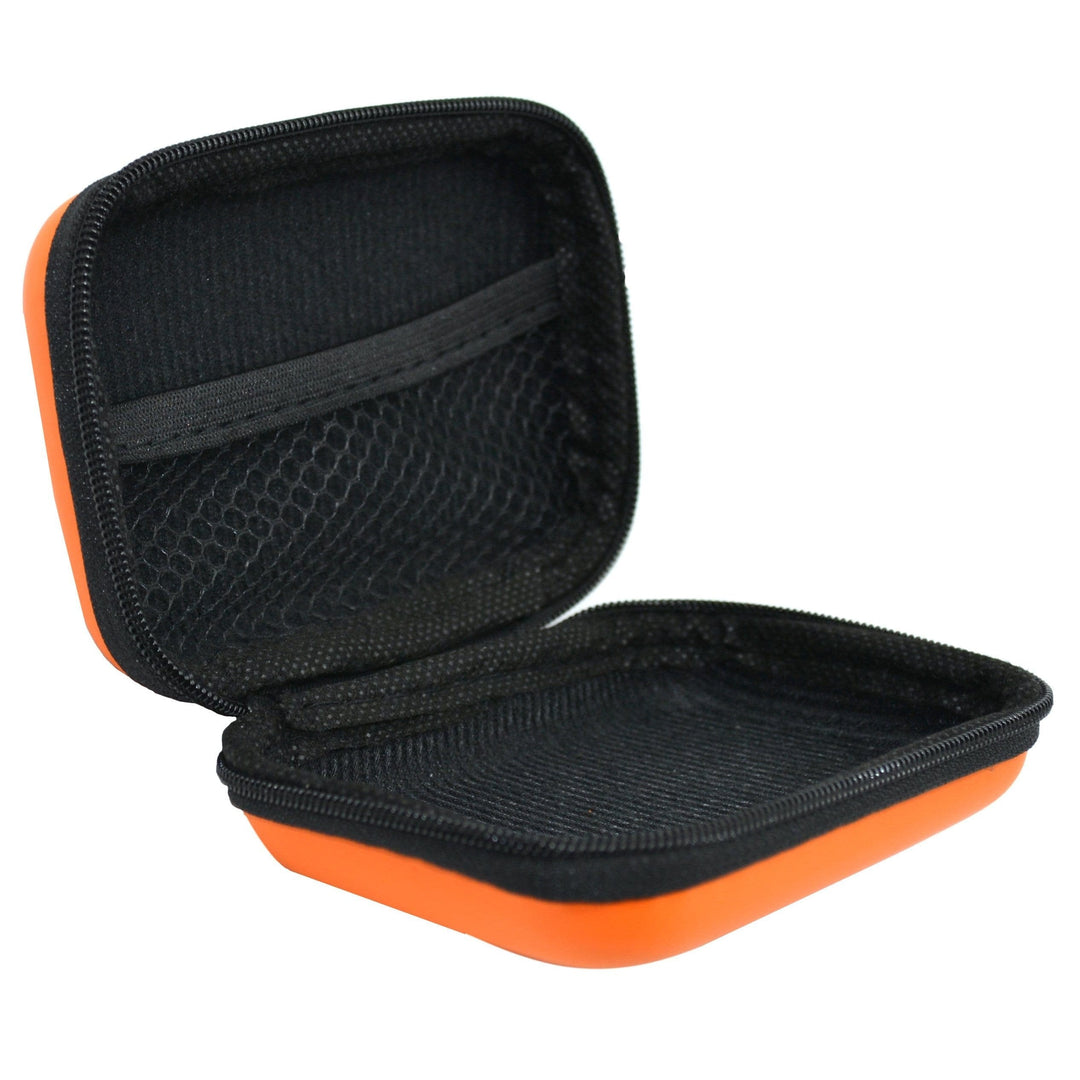 Teak Tuning Mini Fingerboard Travel Carry Case - Orange